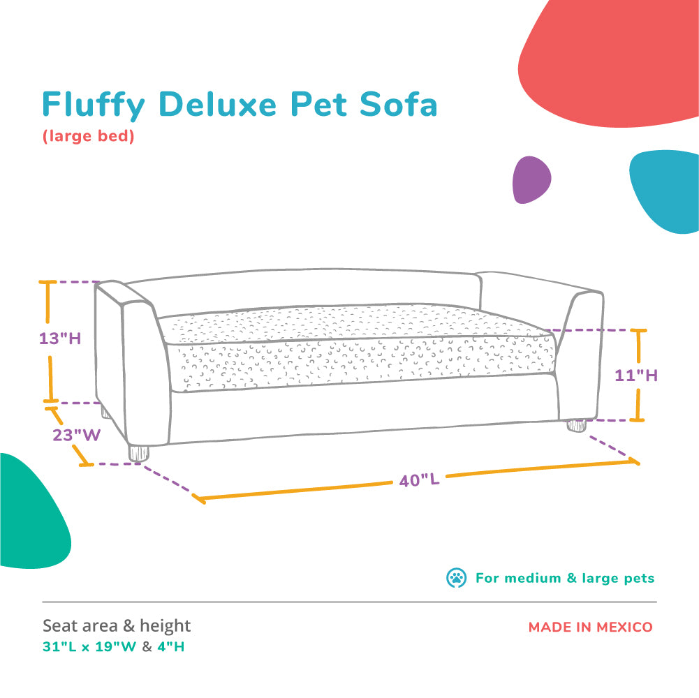 Personalized Fluffy Pet Bed