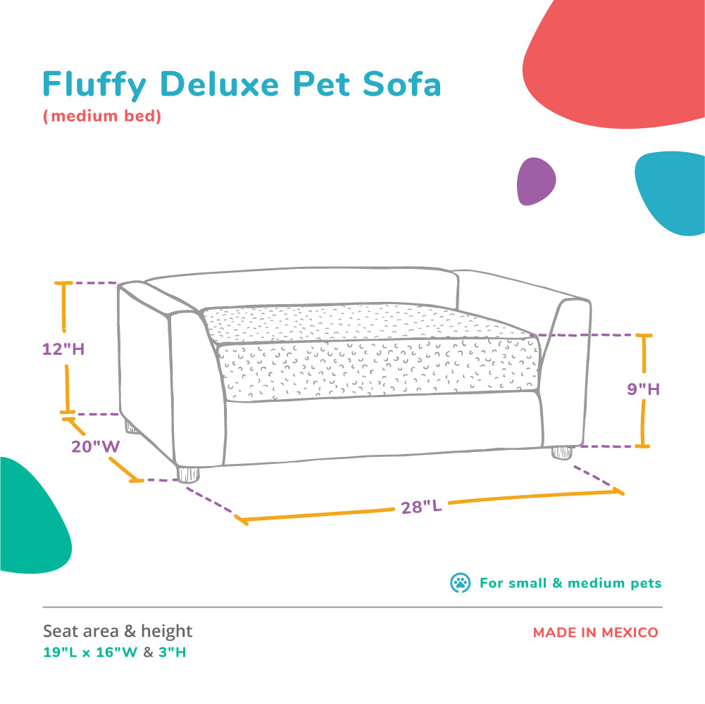 Personalized Fluffy Pet Bed