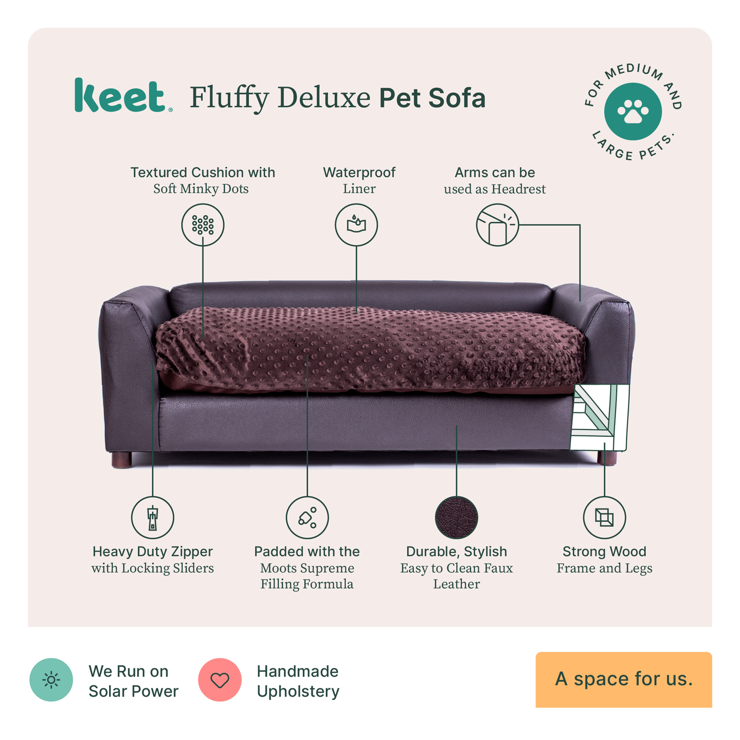 Personalized Fluffy Pet Bed