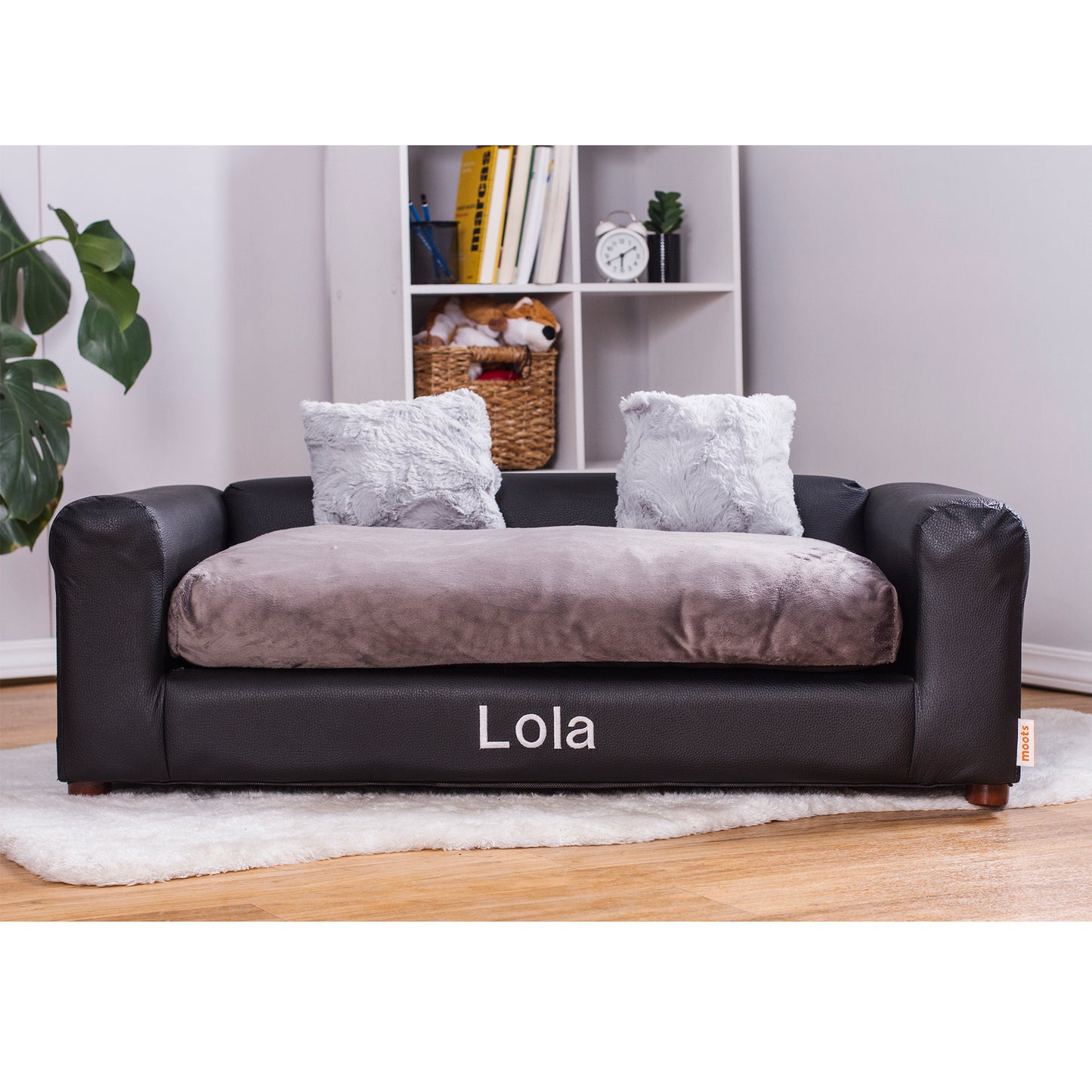 Personalized Leatherette Pet Bed