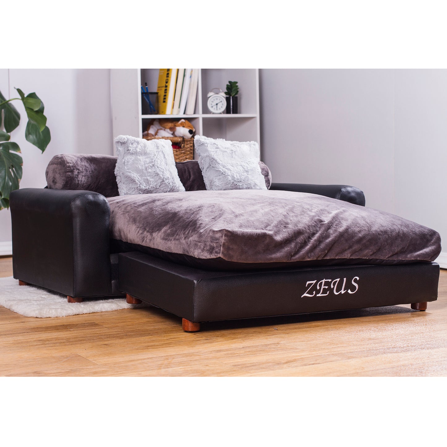 Personalized Leatherette Pet Bed