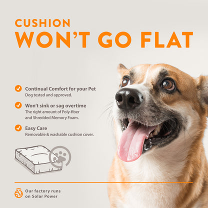 Personalized Leatherette Pet Bed